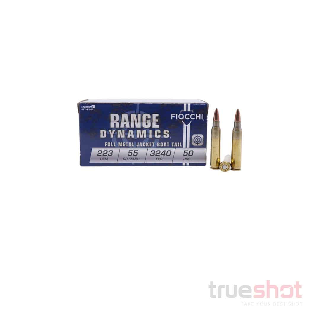 Fiocchi Range Dynamics 223 Rem 55 Grain FMJ