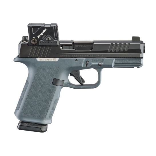 Ruger RXM 4″ 9mm 15rd Pistol, Black/Grey w/Aimpoint COA