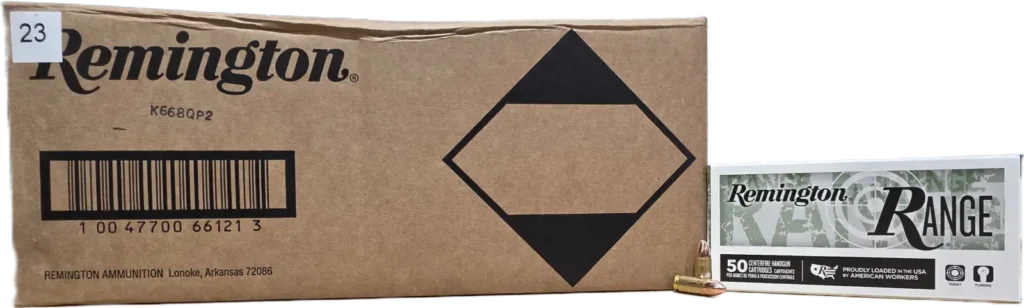 Remington Range 9mm 115gr FMJ 1000 Case