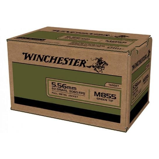 Winchester M855 5.56 62 Grain FMJ