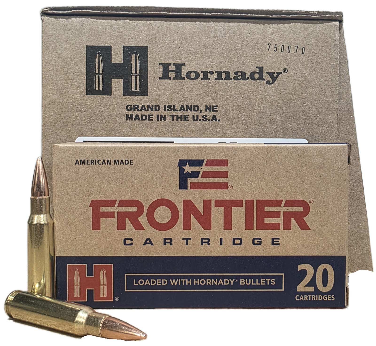 Frontier 7.62x51mm 150gr FMJ 200rd Case