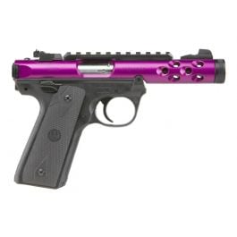 Ruger Mark IV Lite .22 LR Pistol Threaded Barrel Purple/Black